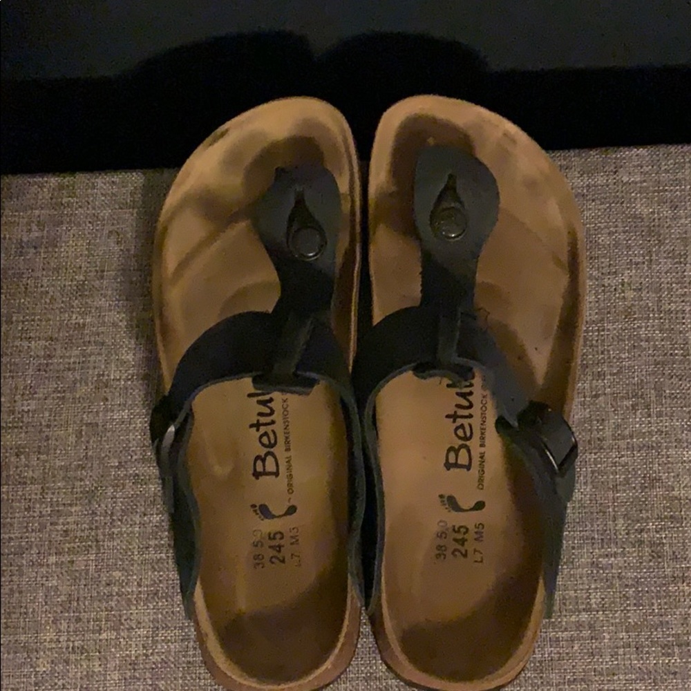 Betula by Birkenstock Sandal- Navy Blue